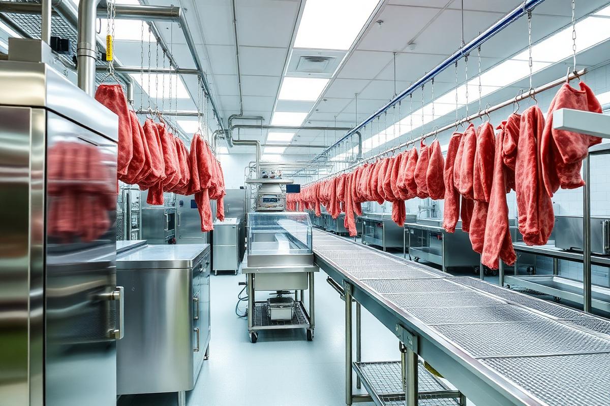 Butcher processing line